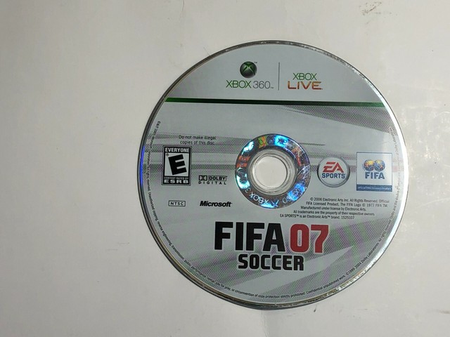 Jogo FIFA 07 no Jogos 360