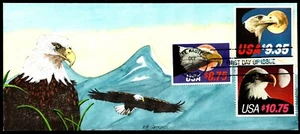 US #2394 FDC $8.75 Express. Hand Painted by F.M. Geerlings (CV $Unl) - Picture 1 of 2