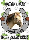 Horse  Good Luck Greeting Personalised A5 Card Any Name Pa1
