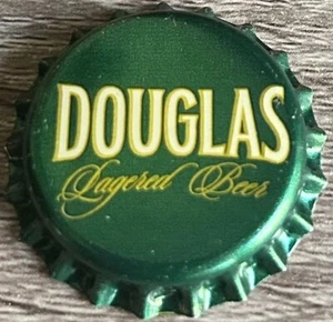 USA Plastic Lined Beer Crown Bottle Cap: Douglas Lager Brewing - Picture 1 of 1