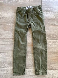 Old Navy Girls Jeggings Size 5T Olive Green - Picture 1 of 3