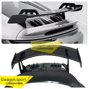 GT3 Style Wing Rear Spoiler Fit Porsche Carrera 911 992 Partial Carbon Fiber - Picture 1 of 6
