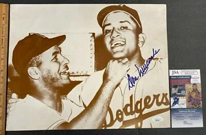 DON NEWCOMBE HAND SIGNED BLACK & WHITE 11X14 BASEBALL PHOTO W/JSA COA (MS) 10621 - Picture 1 of 4