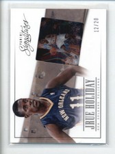 JRUE HOLIDAY 2013/14 13/14 PANINI SIGNATURES FILM STRIP #12/20 AG1897