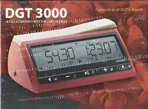 Reloj de ajedrez digital - DGT 3000 - NUEVO / NEW - ajedrez / ajedrez - embalaje original - reloj / reloj - Imagen 1 de 1