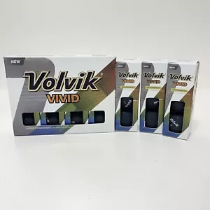 21 Volvik Vivid Golf Balls Black Matte Finish (7 Packs Of 3 Balls Each) - Picture 1 of 7