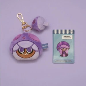 Cookie Run Kingdom Mascot Plush Keyring Poison Mushroom Cookie Peluche Porte-Clé - Imagen 1 de 5