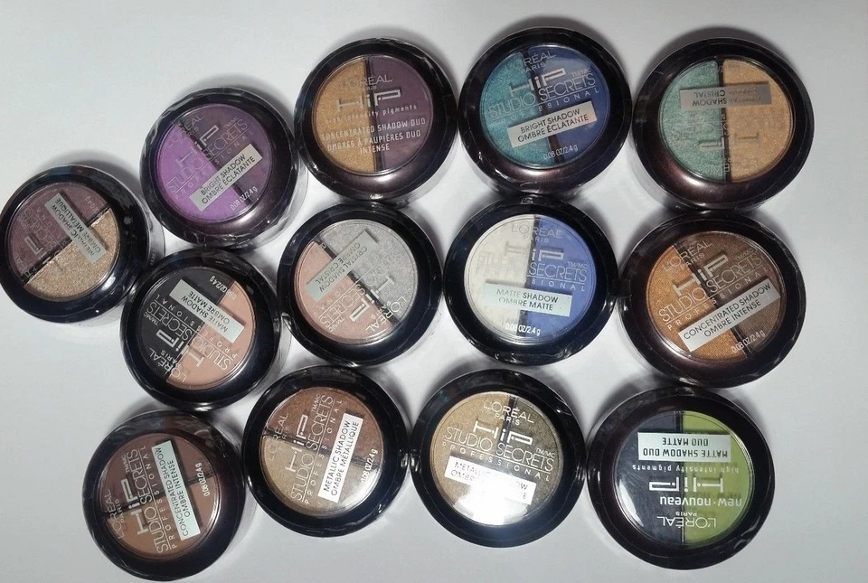 Loreal Hip Concentrated Eye Shadow Duo 536 Wicked Discontinued