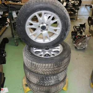 Set of Volvo 16x7 XENIA Alloy Rims Wheels/Snow Tires/Caps fits S60 S80 V70 XC70 - Picture 1 of 7