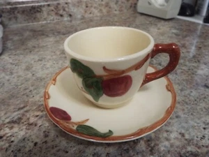 Vintage Franciscan Apple Cup & Saucer--FREE SHIPPING - Picture 1 of 1