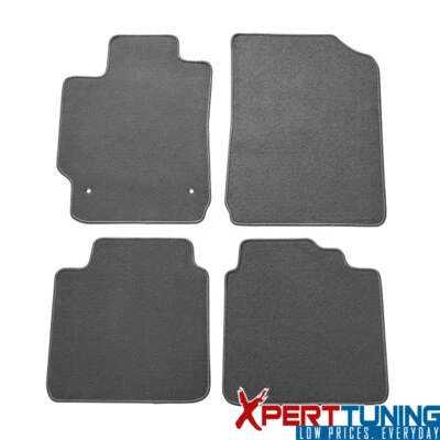 Alfombrillas antideslizantes traseras delanteras grises de nailon para Toyota Camry 07-11 4 piezas Foto 1 de 4