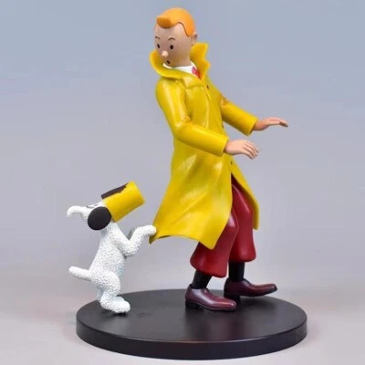 "Estatuilla estatua de PVC The Adventures of Tintin Tintin 7""/17,5 cm suelta" Foto 1 de 4