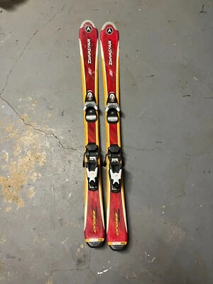 DYNASTAR Junior Cross Teamal 110 cm con fijaciones NARANJA Y ROJO Foto 1 de 3