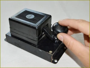 Rosyjska armia radziecka wojskowa telegraf Morse Key z filtrem KM-F - Zdjęcie 1 z 7