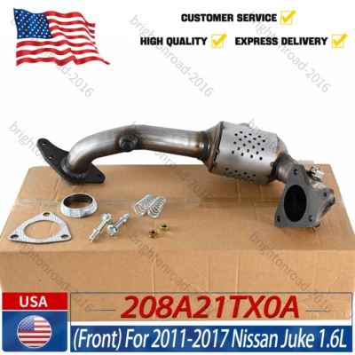 Front AWD For Nissan Juke 2011-2017 1.6L Catalytic Converter direct fit EPA - Image 1 of 4