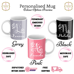 Personalised Any Name Mug Custom Fun Coffee Cup Gift Mum Friend Him Her Birthday
