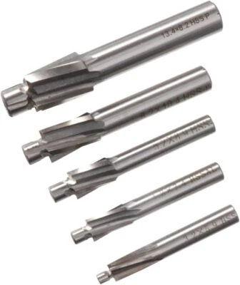 1-7x Flachsenker Satz HSS Senker M3-M12 Kopfsenker Zapfensenker Kegelsenker neu - Bild 1 von 4