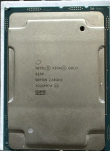 Intel Xeon Gold 6230 Prozessor, 2,1 GHz, 27,5 MB Cache, LGA3647, 20 Core/40Thread, - Bild 1 von 1