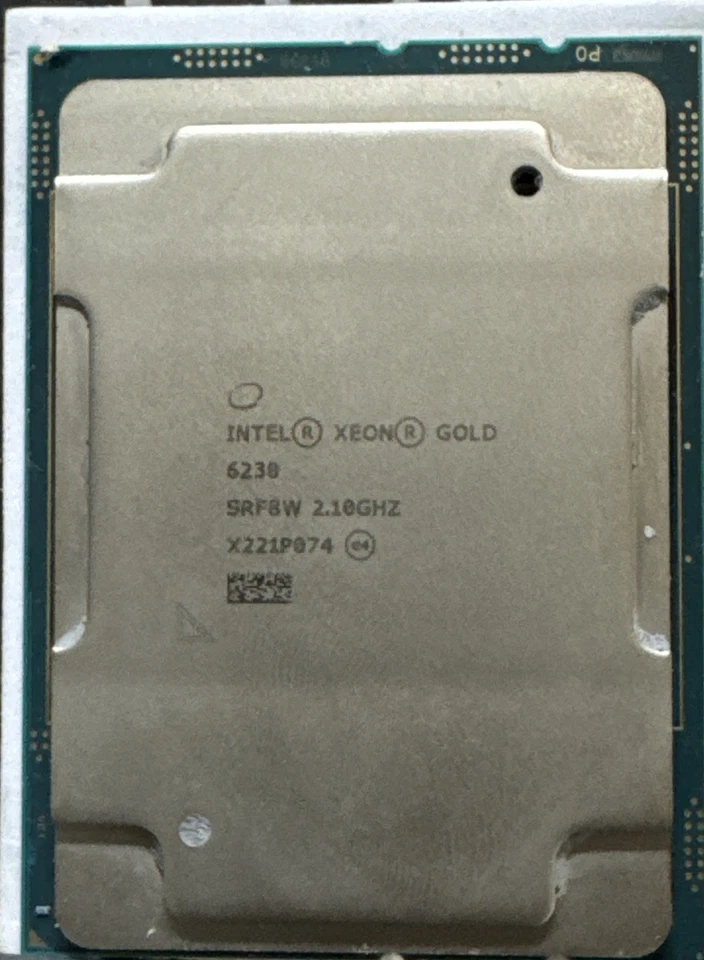 Intel Xeon Gold 6230 CPU — 20C/40T, 2.1GHz, 27.5MB Cache, LGA3647 - Image 1 of 1