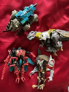 Beast Wars/Machines Transmetals Waspinator Rhinox Grimlock Terranotron Transform - Picture 1 of 8