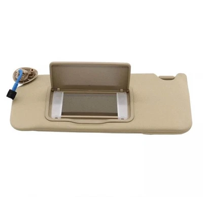 Driver Side Sun Visor 2013-2018 Acura RDX Beige (Aftermarket) - Image 1 of 4