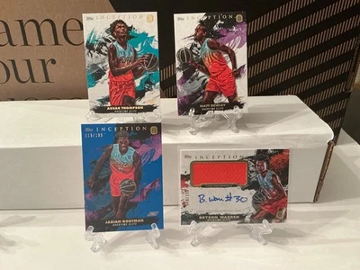 2021 Topps Inception NBA Bryson Warren Auto /199 - Image 1 of 2