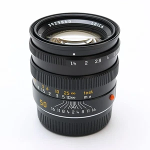Leica Summilux M50mm F/1.4 Ver.3 #11868 Black #139 - Picture 1 of 12