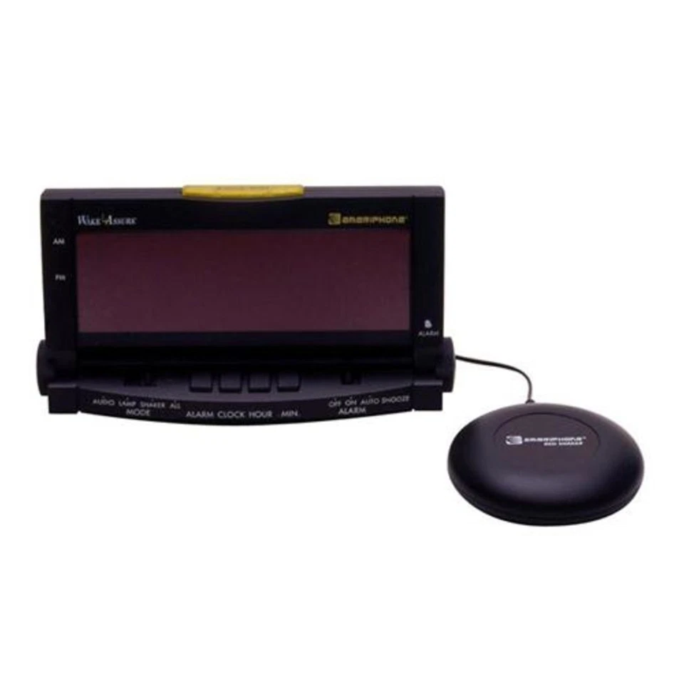 Clarity Products LLC 00600-000 Wake Assure Alarm Clock with Vibrating Bed Shaker - Image 1 of 1