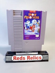 Snow Brothers - NES Nintendo - Aut&eacute;ntico - Calidad Coleccionista - Limpieza Profunda