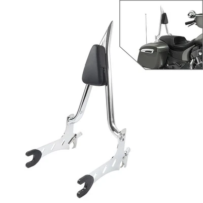 24" Height Passenger Backrest Sissy Bar For Indian Springfield Chieftain 2014-UP - Изображение 1 из 4