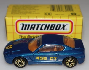 Matchbox MB17 Ferrari 456 GT azul - Imagen 1 de 3