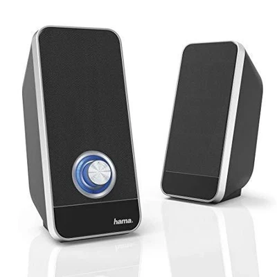 USB Powered Dual PC Speakers 2.0 with Volume Control for Computer Notebook NEW - Image 1 of 4
