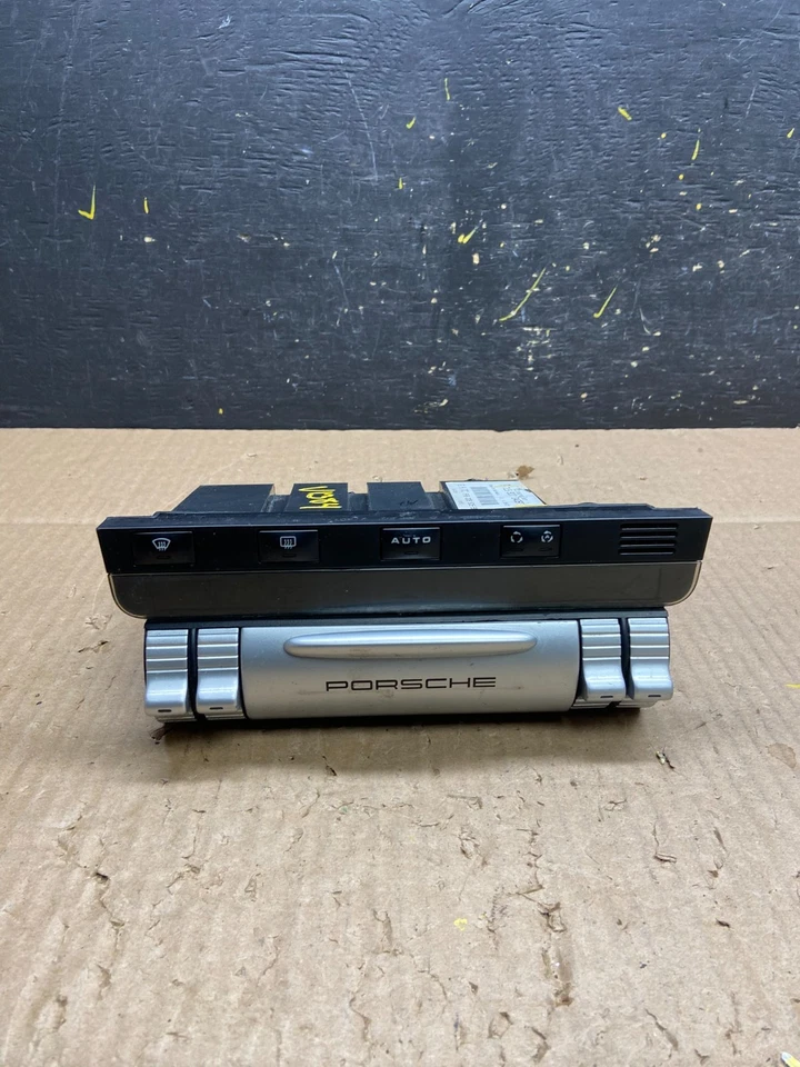 Unidade de interruptores de controle climático CA 2008 a 2010 Porsche Cayenne central V1384 DG - Imagem 1 de 4