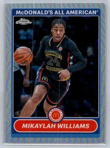 2023 Topps Chrome McDonalds #2K7-20 Mikaylah Williams All American Refractor E58 - Picture 1 of 2