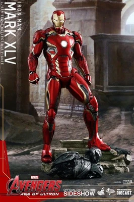 Hot Toys Avengers Age Of Ultron Iron Man Mark XLV Diecast Figure - Image 1 of 4