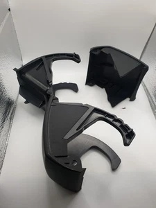 Toyota Yaris Front Dashboard Storage Units Set Of Three Genuine OEM 2010 Model - Picture 1 of 7