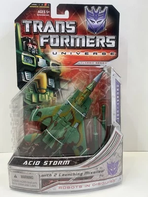 Transformers Universe Acid Storm Jet Seeker Classic Series Hasbro MOSC New - Image 1 of 4