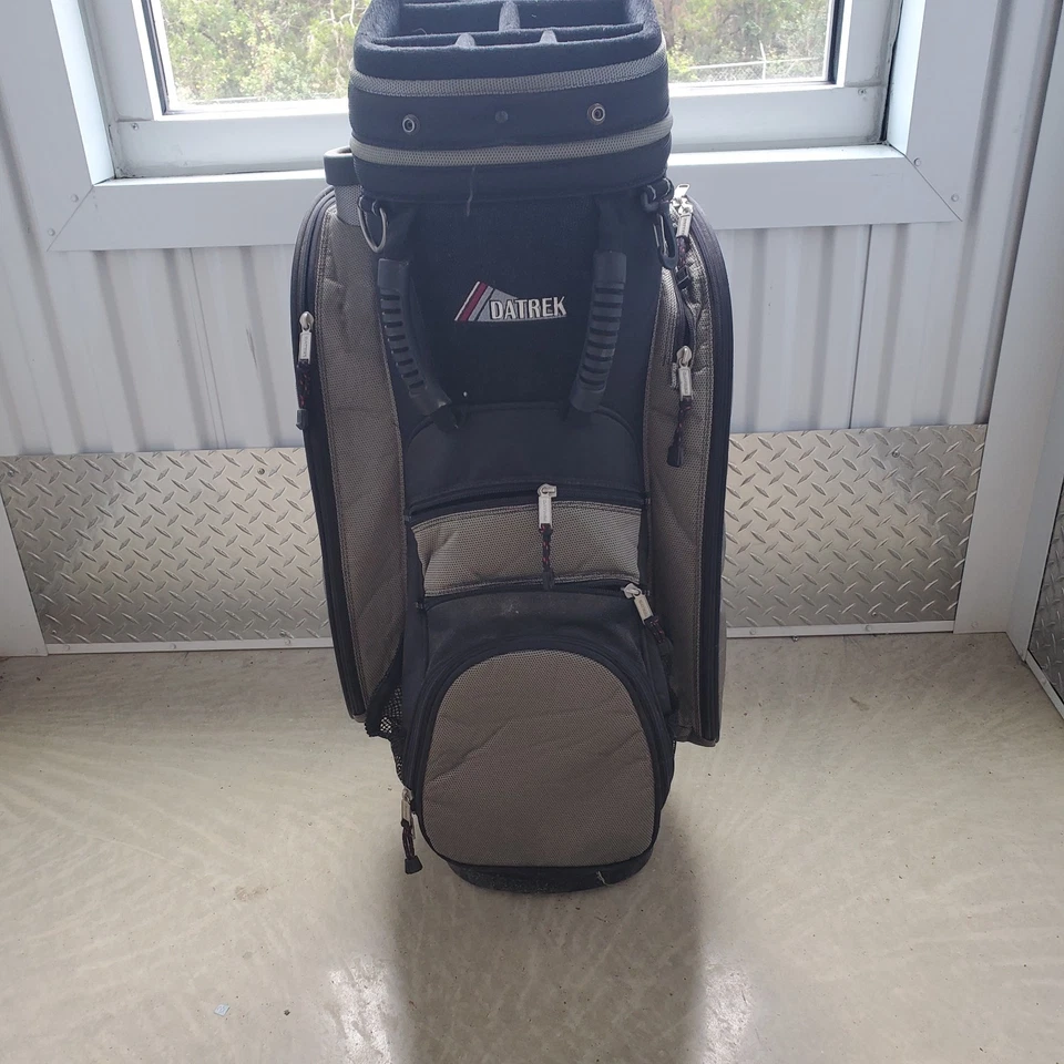 Datrek Golf Bag = Black/Gray 8-Way - Image 1 of 4