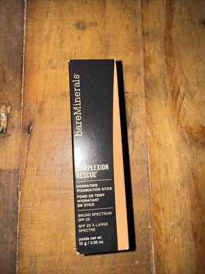 Brand New bareMinerals Complexion Rescue Hydrating Foundation Stick 08 Spice - Image 1 of 2