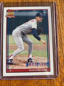 1991 Topps #763 Dana Kiecker - Picture 1 of 2