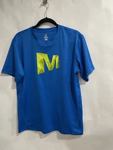 Merrell Shirt  Select Wick Men’s Size M Blue - Picture 1 of 4