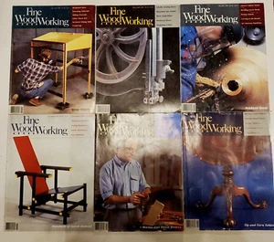FINE WOODWORKING Jan/Feb 1987 to Nov./Dec 1987 Issue #62 to #67, Magazines - Picture 1 of 2