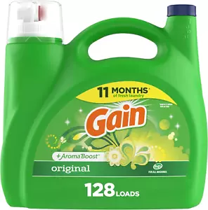 + Aroma Boost Liquid Laundry Detergent, Original Scent, 128 Loads, 184 fl oz, HE - Picture 1 of 7
