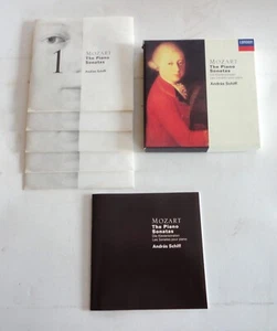 1995 Mozart The Piano Sonatas 5 CD Box Set Andras Schiff Booklet 028944371727 - Imagen 1 de 6