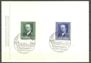 Prix Nobel, Behring - DR - Carte 1940 - Photo 1/2