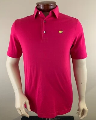 BOBBY JONES Men's Masters Augusta National Short Sleeve Golf Polo Shirt Size M - Imagem 1 de 4