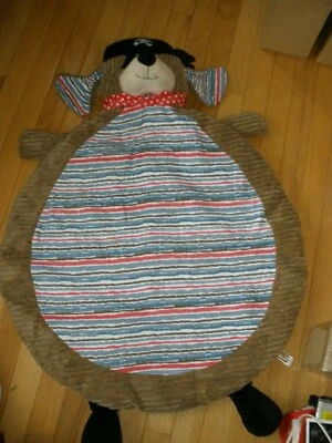 Maison Chic Patch the Pirate 狗毛绒婴儿安全毯小狗 2014 (SU75) — 第 1/4 张图片