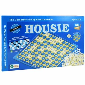 Nuevo juego de mesa Housie Deluxe juego familiar - Imagen 1 de 4