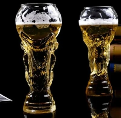 MARKENLOS Bicchiere Birra Tazza EM 2024 Calcio Vetro Brocca Campionato Europeo ⚽ Party Bar Bistrot