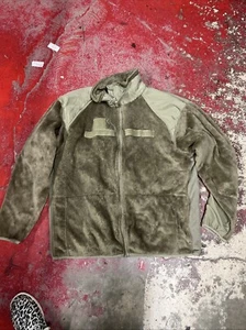USGI Polartec Level 3 GEN III Coyote Fleece Cold Weather Jacket Large Regular - Picture 1 of 15